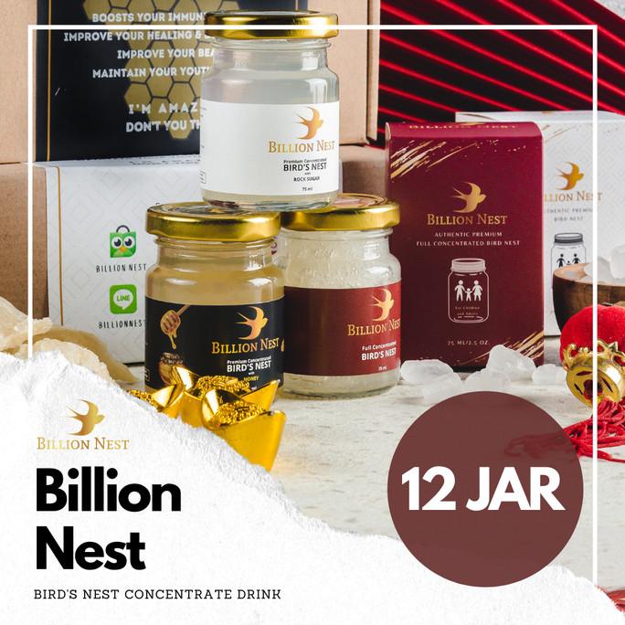 

Promo 12 Days - Billion Nest Bird Nest Minuman Sarang Burung Walet