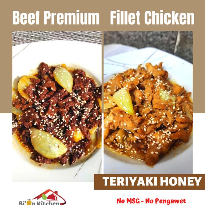 

Promo Teriyaki Honey Chicken - Beef / Teriyaki Ayam/ Teriyaki Daging Sapi