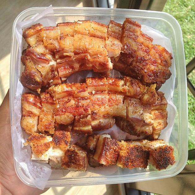 

Promo Babi Panggang / Bapang Keto Garing Crispy Sambal Matah