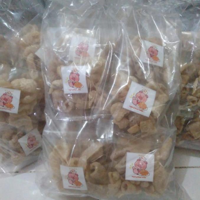 

Promo kerupuk kulit babi HS per ball isi 20bks