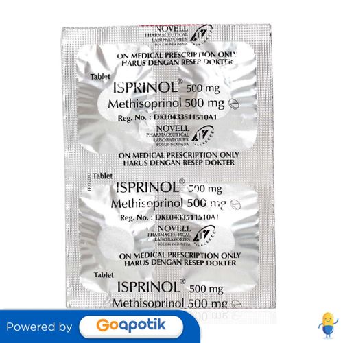 ISPRINOL 500 MG STRIP 4 TABLET