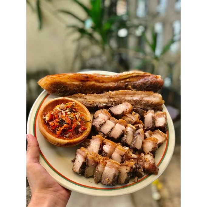 

Promo 250GR BABI PANGGANG GARING SPESIAL HOMEMADE / CRISPY PORK BELLY