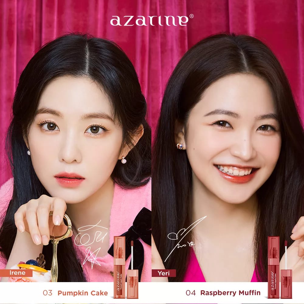 [NEW SHADES] Azarine x Red Velvet Tinted Lippie Cake Lip Tint 2.9ml