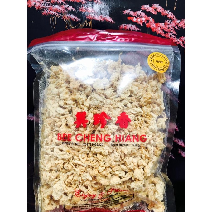 

Promo Abon Ayam Bee Cheng Hiang 300gr / Crispy Chicken Floss Bee Cheng Hiang