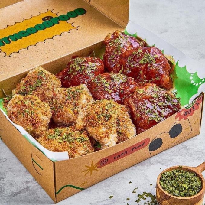 

Promo 20pcs EATH Meatless Chickin (Vegan, Gluten Free) - Ayam Goreng Vegan