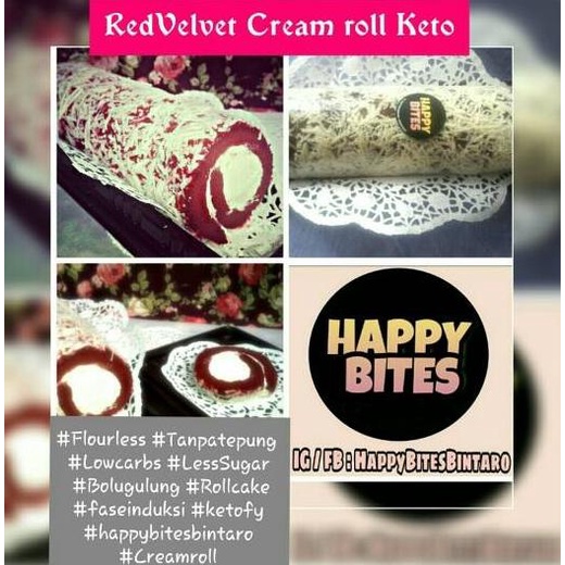 

Promo Red Velvet Cream Roll keto