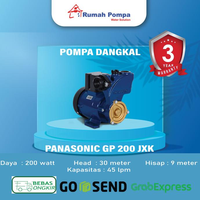 Mesin Pompa Air Panasonic GP 200 JXK | SURABAYA
