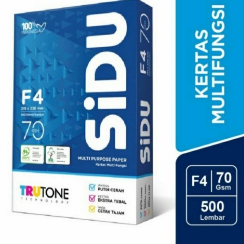 

Garansi Pemesanan SIDU F4 70 RIM Kertas HVS Folio Sinar Dunia 70 gsm