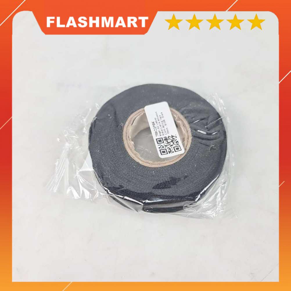 FLASHMART AG Lakban Kabel Listrik Adhesive Cloth Wiring Tape 19mm - BI298