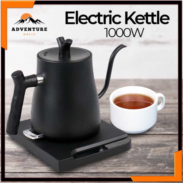 KBX Teko Pemanas Electric Kettle Stainless Steel 1000W 1 L - HR-462 - AHPR ADHB