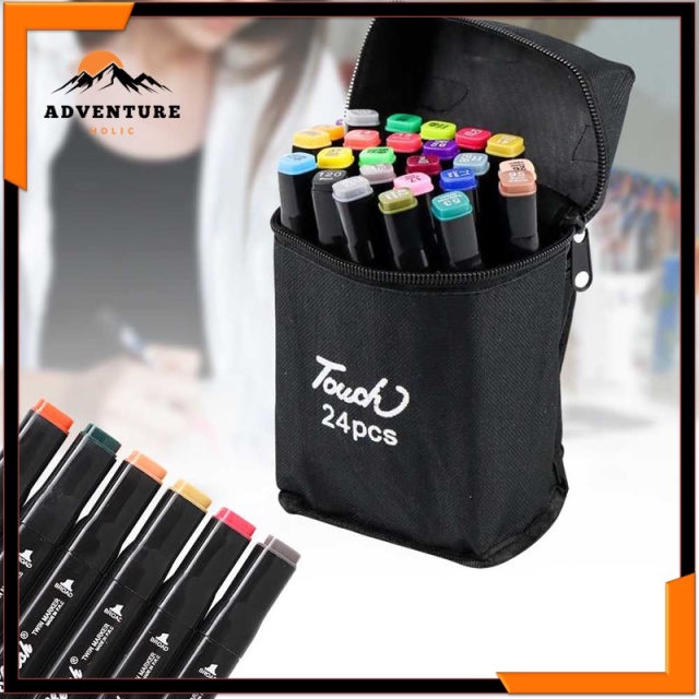 

TOUCH Spidol Dual Side Fine Art Brush Art Marker Set - CY-006/HL270 - AHPR ADHB