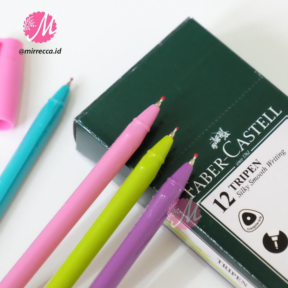 

Termurah Paket Hemat Beli 12 Gratis 2 Pcs Pulpen Tripen 0.7 Mm Tinta Hitam Faber Castell Mix Color Barrel