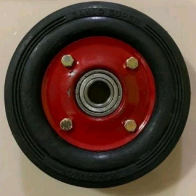 =+=+=+] Roda Trolley Lori Ban Mati 8 inch