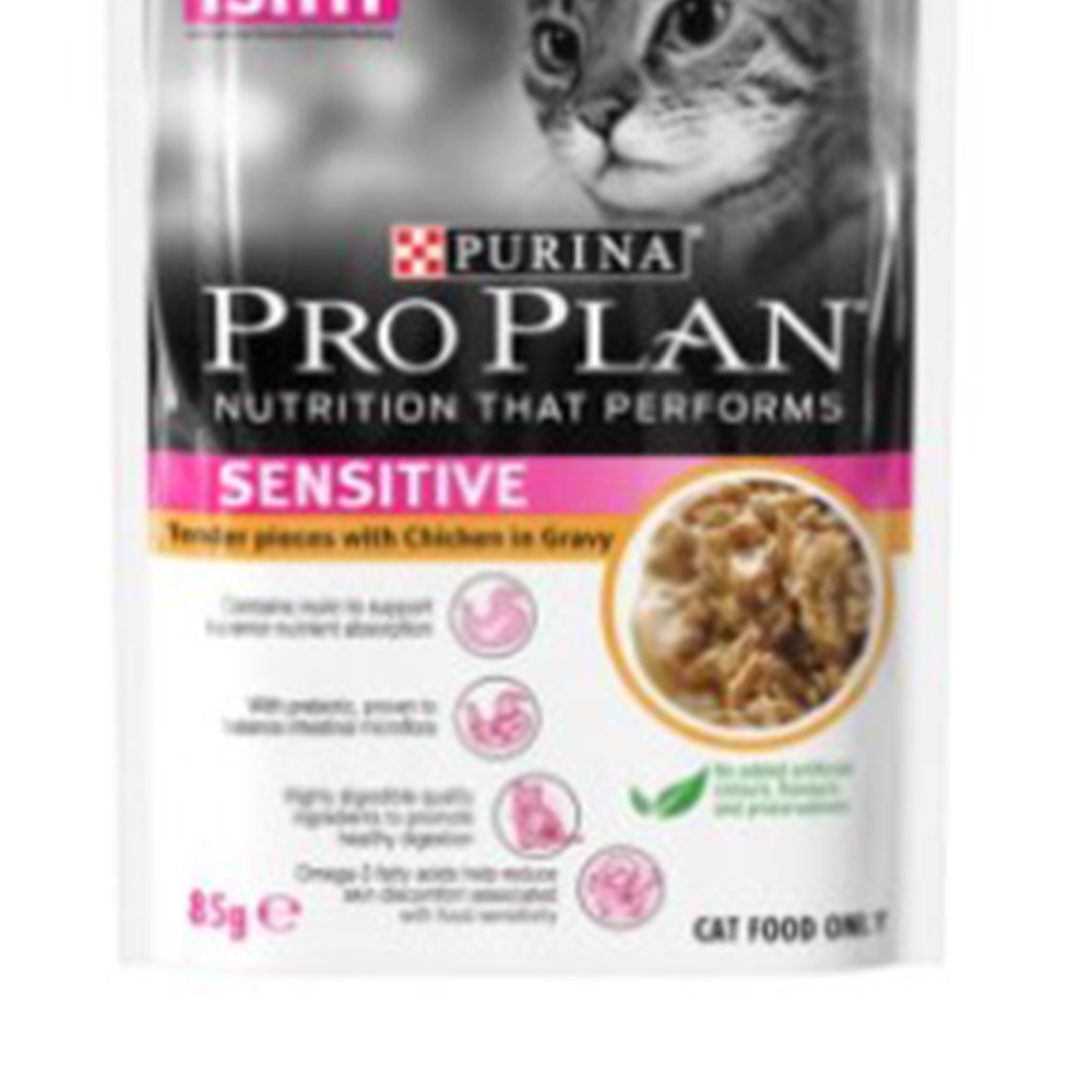 Pro Plan 85 Gr Makanan Kucing Basah Adult Sensitive
