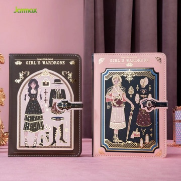 

BISA COD Magnetic Notebook Diary Girl's Wardrobe / Jurnal agenda / Buku Tulis /BUKU TULIS