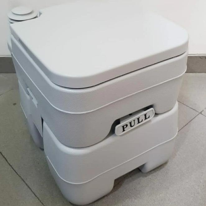 Toilet Portable Camping Travel Kloset Duduk Portabel Campervan Manula