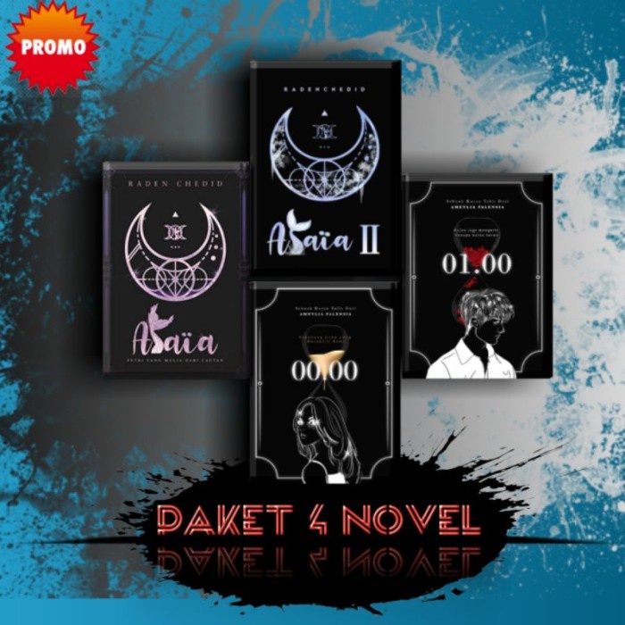 Paket 4 Novel Alaia - Alaia 2 - 00.00 - 01.00 Novel Paling best seller