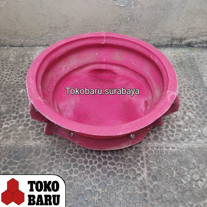 Cetakan Pot Bonsai Diameter 30 Fiberglass