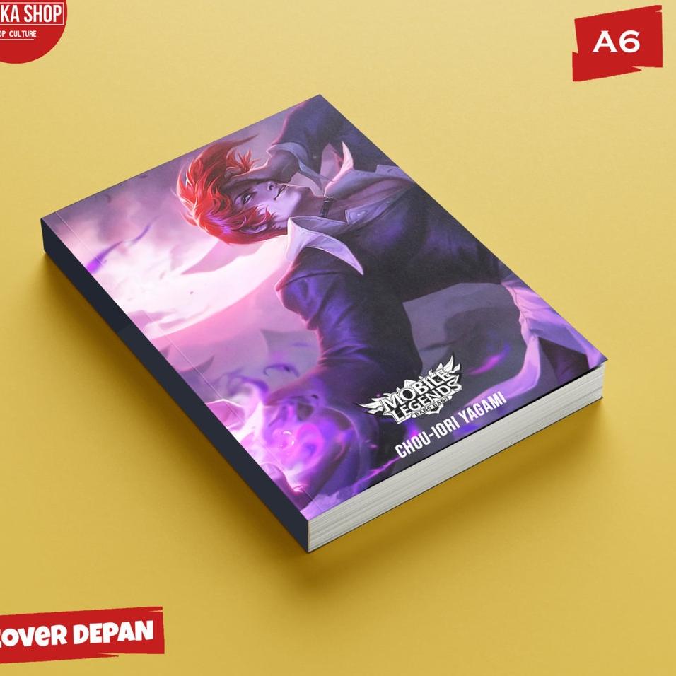 

Pencarian Terbanyak Pocket Note Anime Mobile Legend B Sampul Softcover Ukuran A6