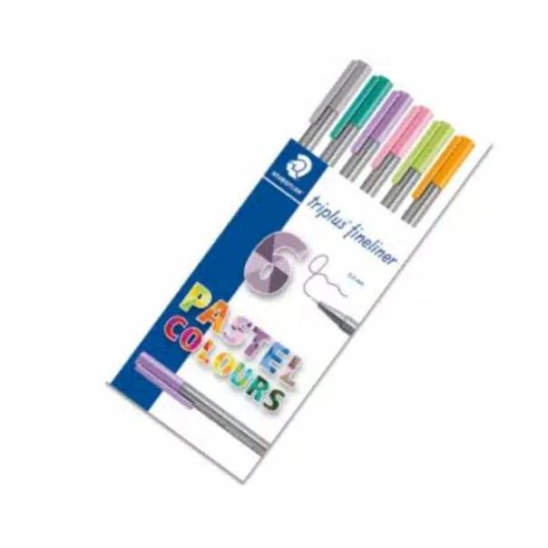 

Diskon Habis Triplus Fineliner Staedtler 334 Set 6 - 0.3 Mm