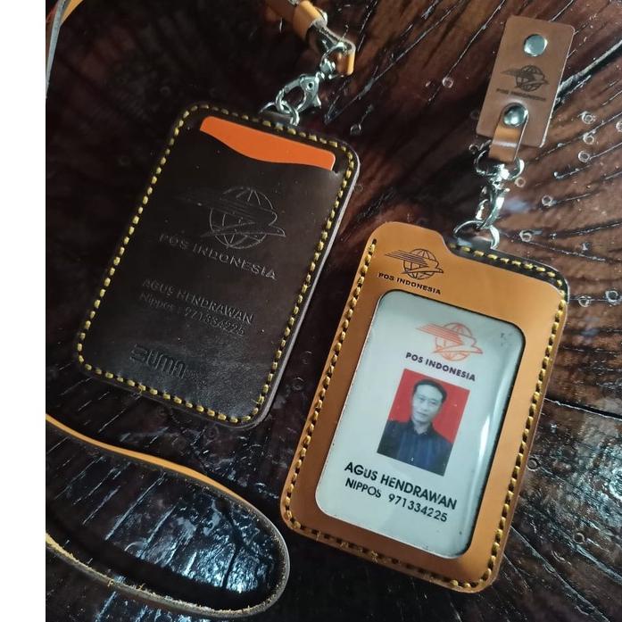 

Grosir Nametag Kulit Id Card Holder Kulit Model 3 Lapis Variasi 2 Warna Coklat Muda Dan Coklat Tua Kulit Asli