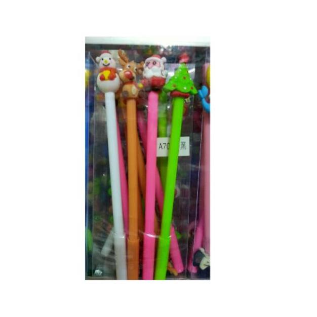 

Cuci Gudang Pen Gel Natal Santa Claus 12 Pcs
