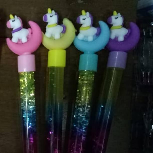 

Garansi Resmi Pen Gel Gliter Warna Warni Air Kuda Pony Bulan Isi 12 Pcs