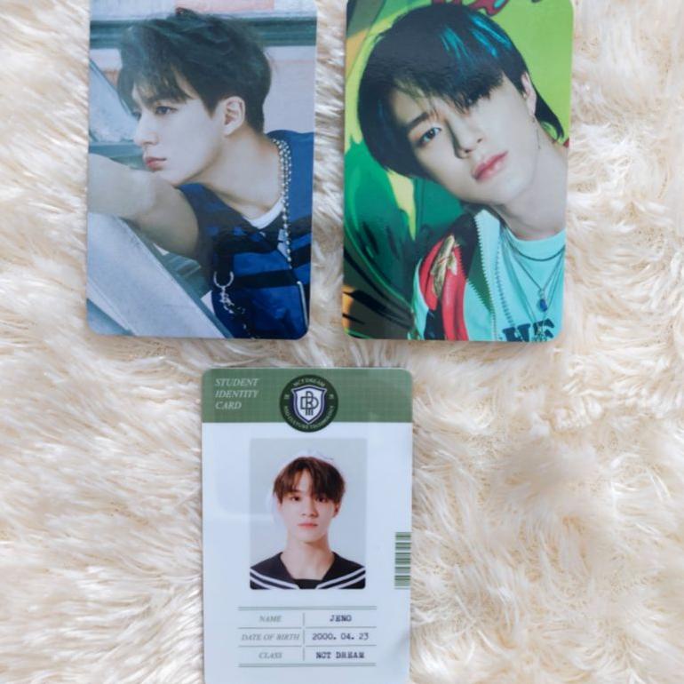Diskon Habis Nct Dream Jeno Photocard Pc Card Holder Back To School Kit Home Kit