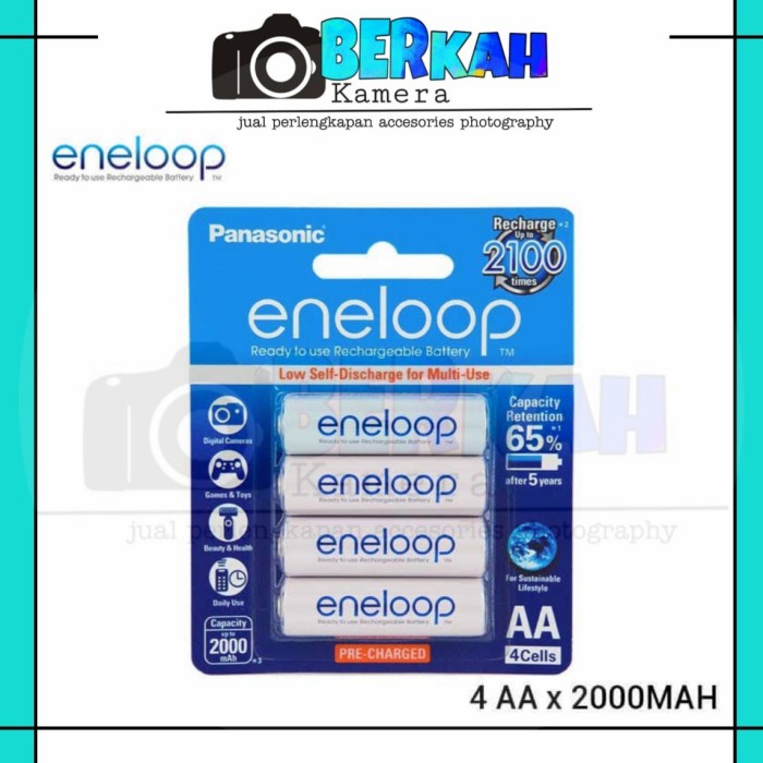 BATERAI BATRE CAS AA ISI 4 ENELOOP ENELOOP