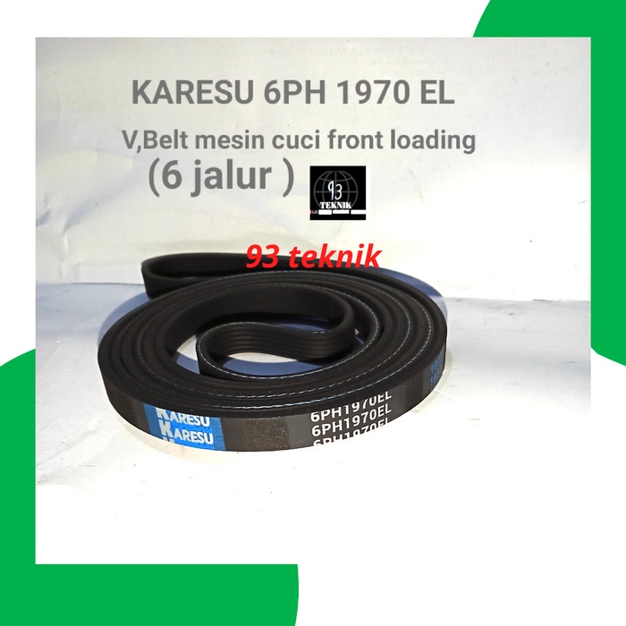 V,BELT MESIN CUCI FRONT LOADING #ORIGINAL