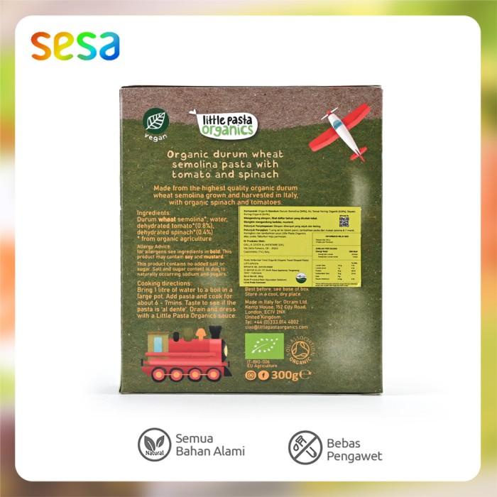 

Little Pasta Organics - Travel Shaped Pasta 300 g | Pasta Organik Kualitas Terbaik