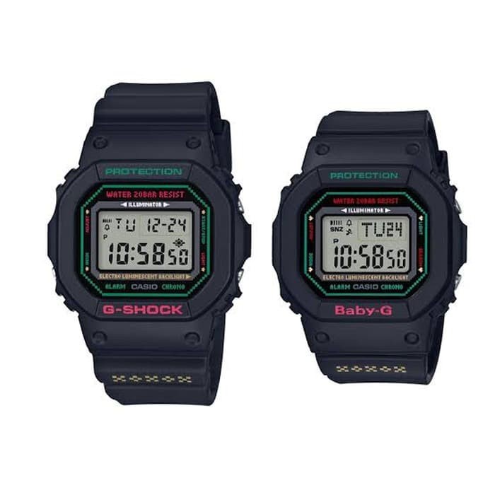 Terlaris Casio G-Shock Baby-G Couple Lov-19B-1 Limited Edition Presents Lover
