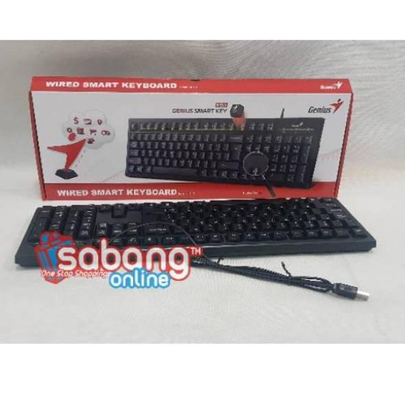 Segera KEYBOARD GENIUS USB ORIGINAL / KEYBOARD GENIUS Banyak Stock