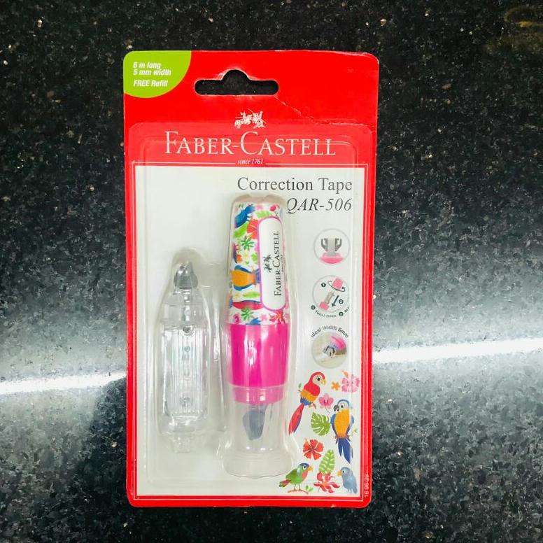 

Promo Habis Faber Castell Correction Tape Qar-506 Free Refill