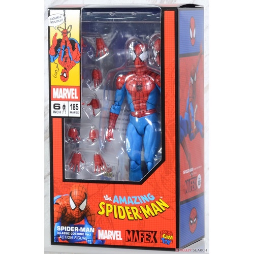 Mafex 185 Spiderman Classic Costume ver Original spider man Medicom H-r105
