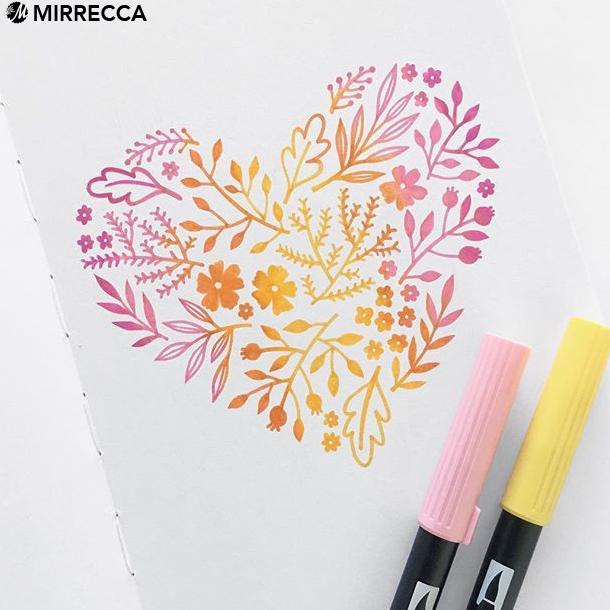 

Termurah Set 6 Colors Tombow Abt Dual Brush Pen Pastel Series / Paket Enam Warna Pastel Art Supplies