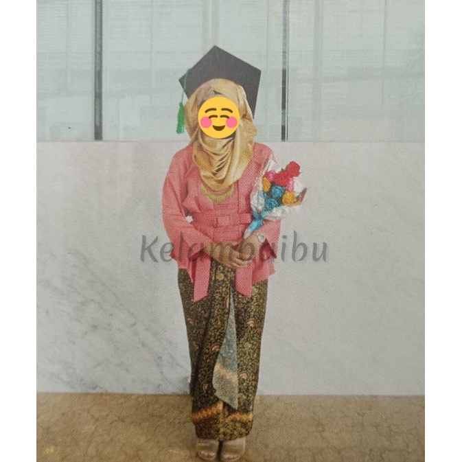 set kebaya wisuda (Preloved Pribadi)