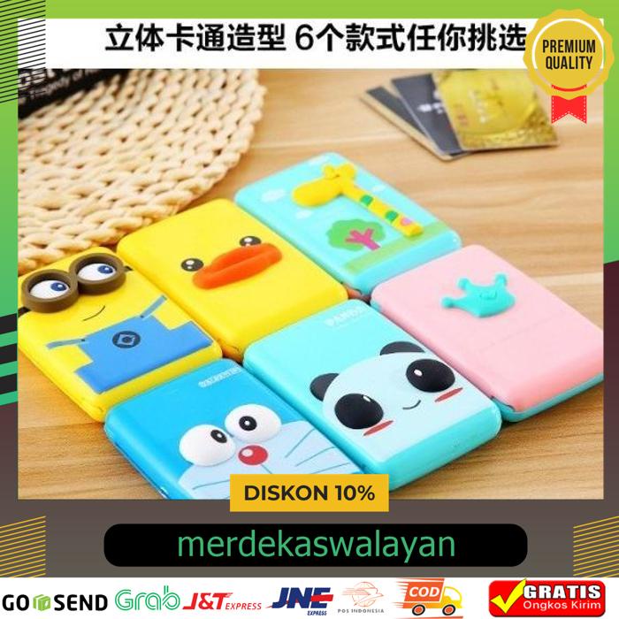 

JUAL DOMPET KARTU 3D KARAKTER ANIMAL HEWAN LUCU/ CARD HOLDER 3D BEBAS ONGKIR