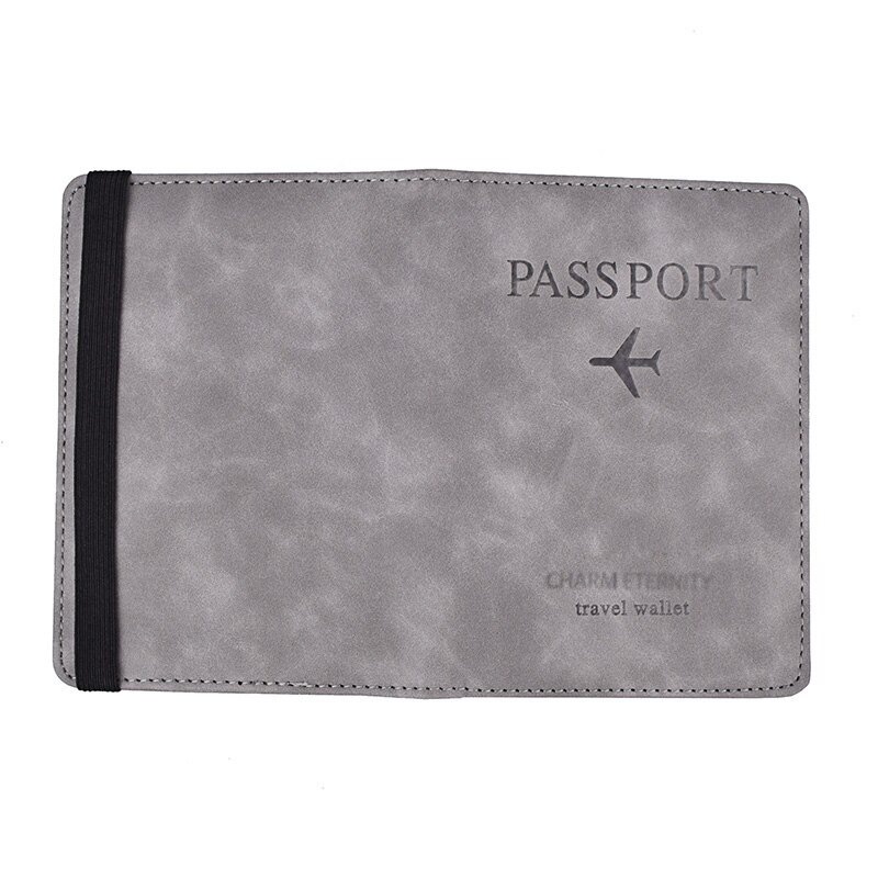 SP9i Dompet Paspor Kulit Passport Travel Wallet Rfid Dompet Cover Card Holder Travel Wallet Blocking Yxy79 Blue By Pro