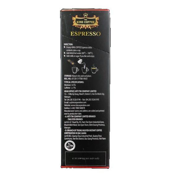 

Terlaris Kopi Vietnam King Coffee Espresso Instant [15 X 2.5 Gr]