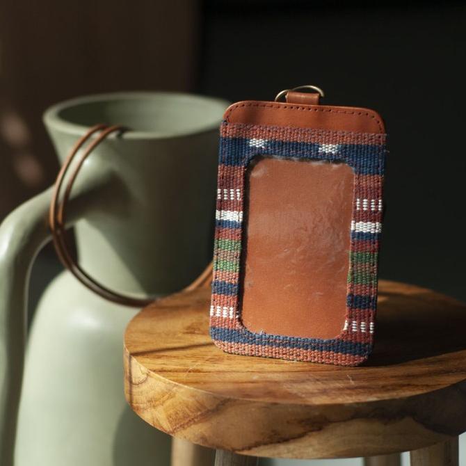 

Name Tag ID Card Holder - Noesa - Selip Tenun Lanyard