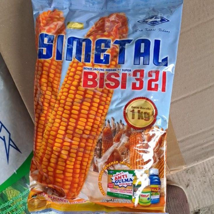 Produk Update BENIH JAGUNG SIMETAL BISI 321 1 KG / SIMETAL 321 ORIGINAL / JAGUNG SIMETAL 321