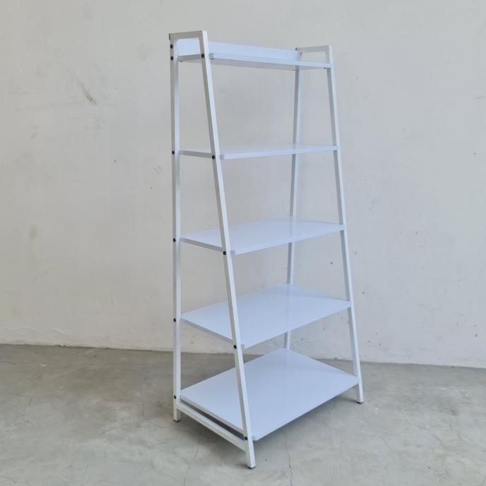 

RAK BESI RAK BUKU RAK DISPLAY LAZIO MEJA HIAS RAK PAJANGAN