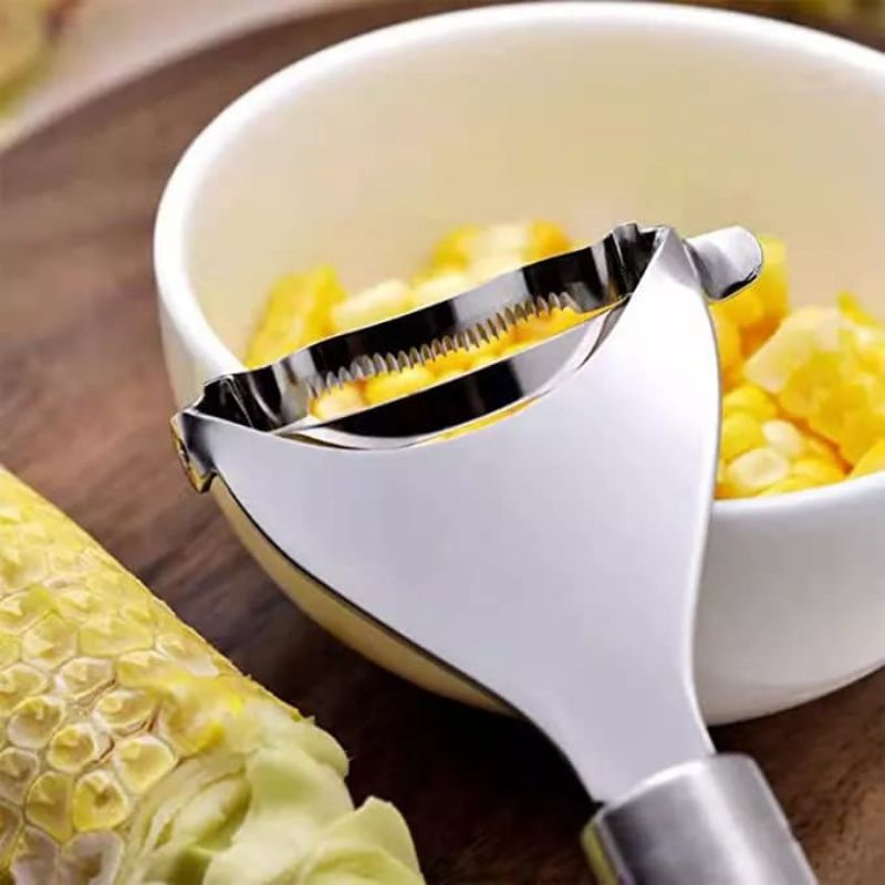 Alat Pengupas Biji Jagung Stainless Steel / Parutan Biji Jagung Praktis Mudah / Serutan Biji Jagung / Alat Serut Jagung / Corn Peeler