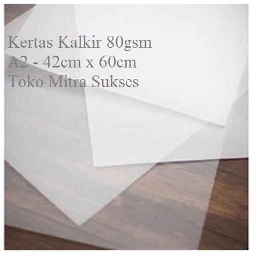 

Cuci Gudang 10 Lembar Kertas Kalkir 80Gsm A2 - 42Cm X 60Cm