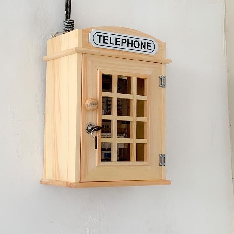 Penjualan Istimewa Box Meteran Listrik Prabayar Token London Kayu Natural