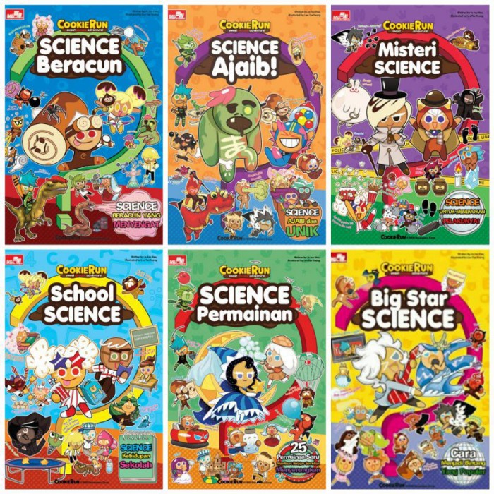 Diskon Spesial Cookie Run Sweet Escape Adventure - Komik Science Cookie Run Terbaru