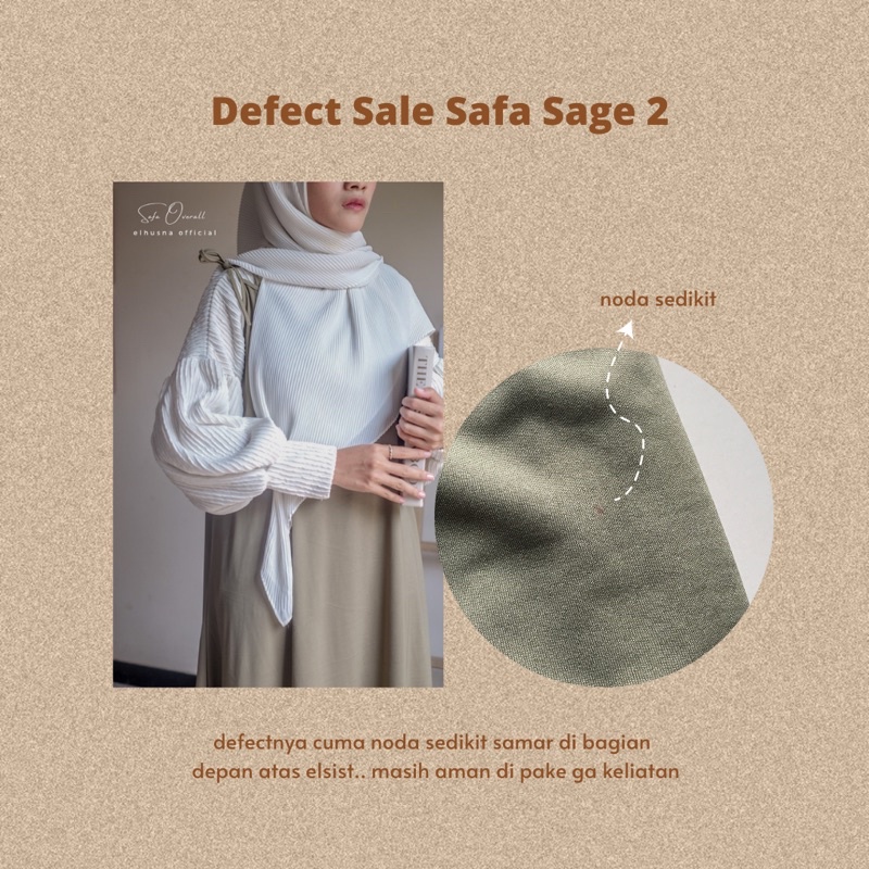 [𝐄𝐥𝐡𝐮𝐬𝐧𝐚] Defect Sale Safa Overall