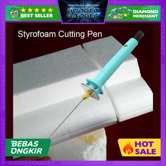 

Pemotong Cottden Alat Pemotong Styrofoam Busa Polystyrene Cutter 15W 25Cm