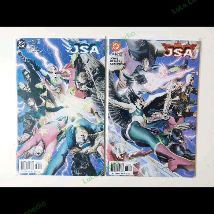 Must Have Jsa Connecting (Alex Ross) Terbaru